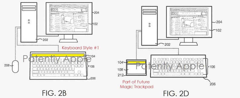 Touch Bar в iMac. Touch Bar также встроят и в клавиатуру. Touch Bar в iMac. Touch Bar также встроят и в клавиатуру. Фото.