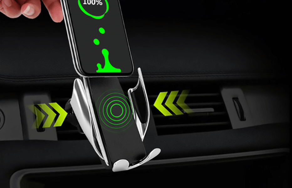 Автомобильная зарядка для iPhone. Автомобильная зарядка из будущего. Автомобильная зарядка для iPhone. Автомобильная зарядка из будущего. Фото.
