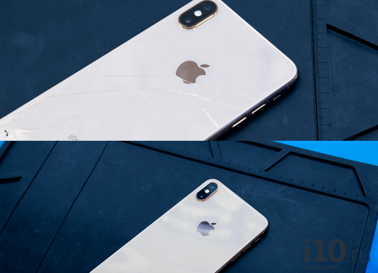 Замена заднего стекла на iPhone 4S в Москве с выездом, цены на замену заднего стекла на Айфон 4с