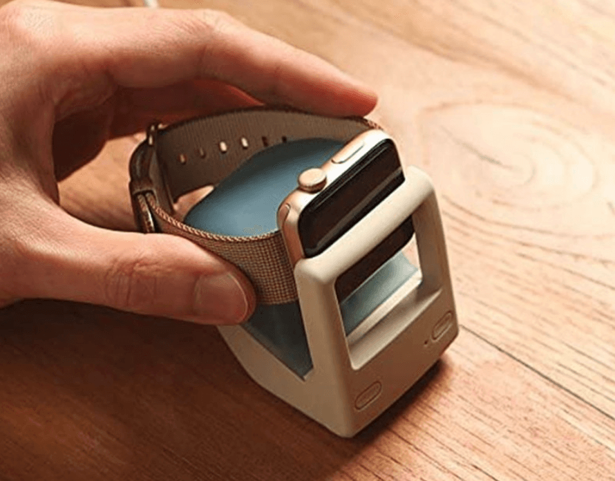 Зарядка для Apple Watch в стиле iMac. Самая оригинальная зарядка для Apple Watch. Зарядка для Apple Watch в стиле iMac. Самая оригинальная зарядка для Apple Watch. Фото.