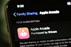 Как поделиться подпиской на iOS. Фото.