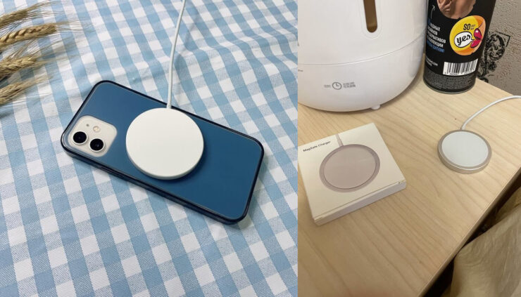 Заряжает аналог MagSafe смартфоны достаточно быстро. Но есть пара условий. Фото.