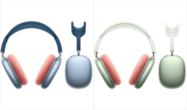 Какими должны были быть AirPods Max. Амбушюры AirPods Max всё-таки можно будет менять, а вот оголовье — нет. Фото.