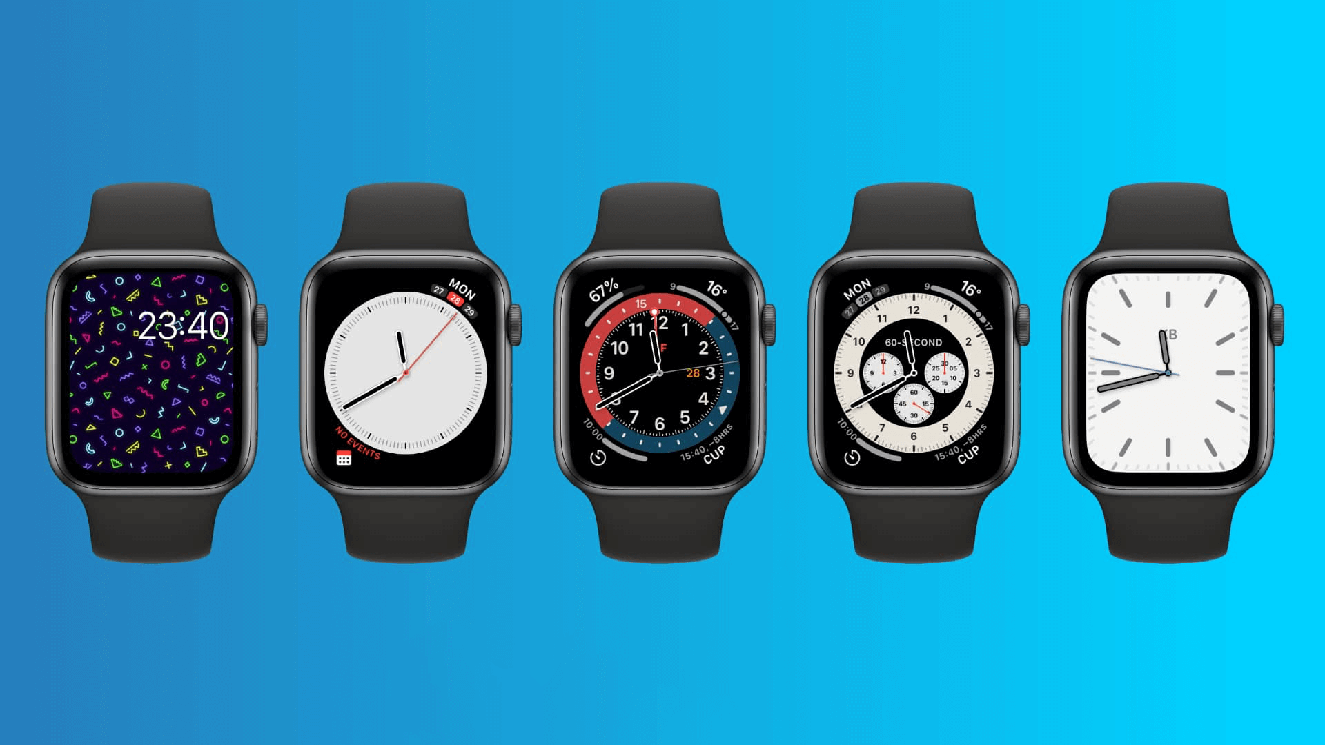Изменение циферблата на Apple Watch