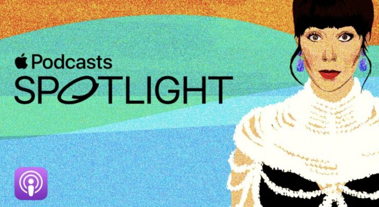 Что такое Apple Podcasts Spotlight. Топовые шоу на Подкастах помечаются вот такими значками. Фото.