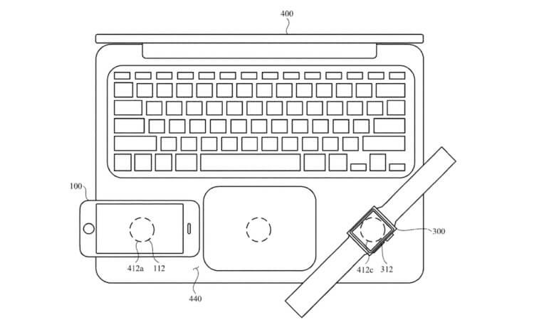Apple придумала, как без проводов заряжать iPhone от iPad и даже MacBook