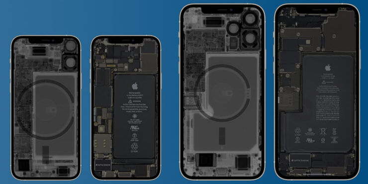 В iPhone 12 больше магнитов, чем в любых других моделях, и это может быть опасно, хоть Apple и не уверена. Фото.