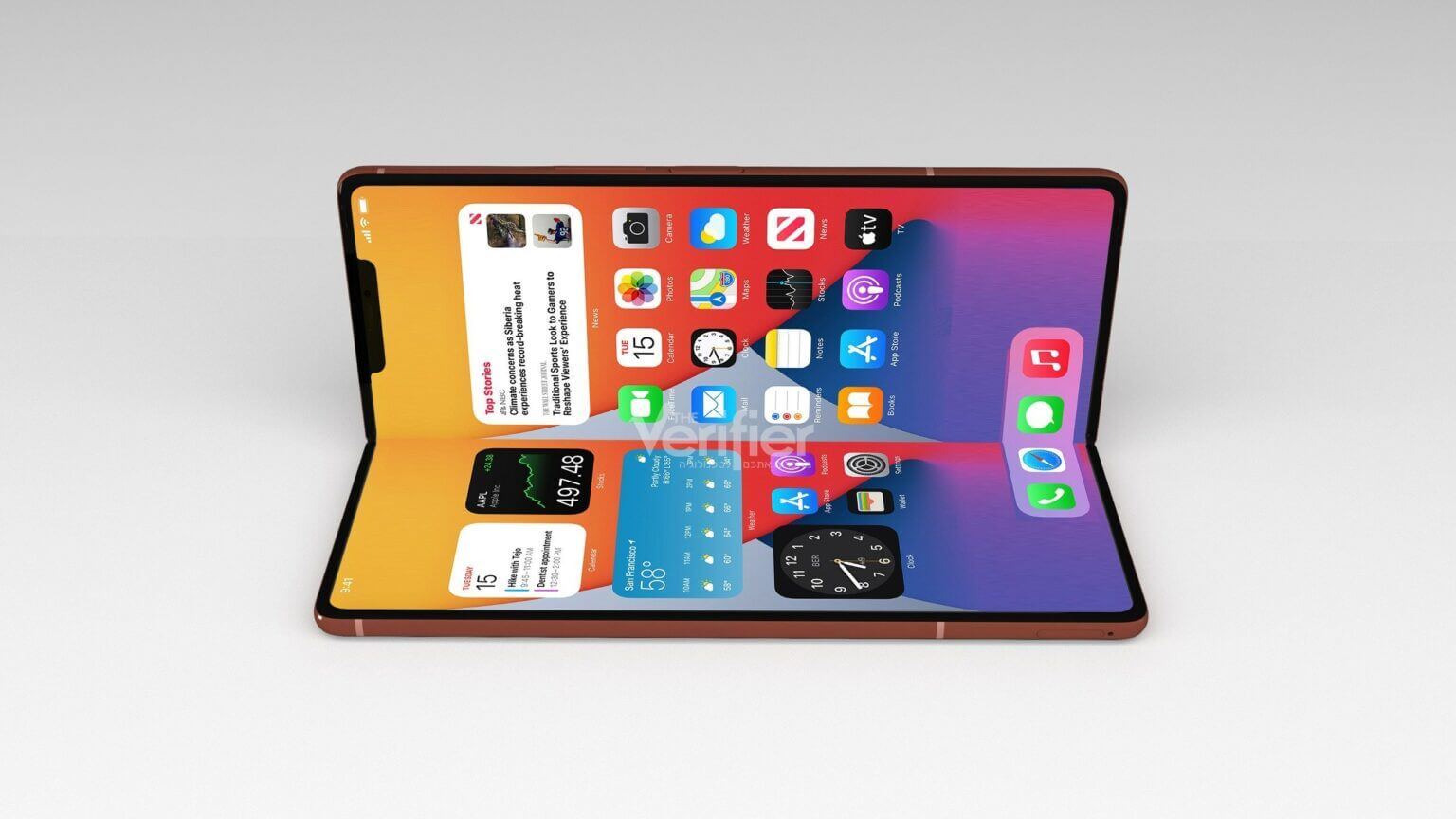 Что такое iPhone Flip. Ну челку-то зачем оставлять? Что такое iPhone Flip. Ну челку-то зачем оставлять? Фото.