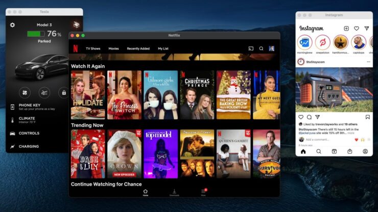 Поддерживают ли Mac iOS-приложения. Instagram, Netflix и Facebook для iOS исправно работали на Mac с M1. Но так будет продолжаться только до выхода macOS 11.2. Фото.
