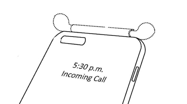 Крепление AirPods к iPhone не должно мешать использованию смартфона. Фото.