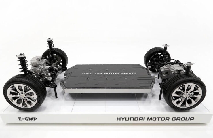 E-GMP — это платформа Hyundai, которая должна была лечь в основу Apple Car. Фото.