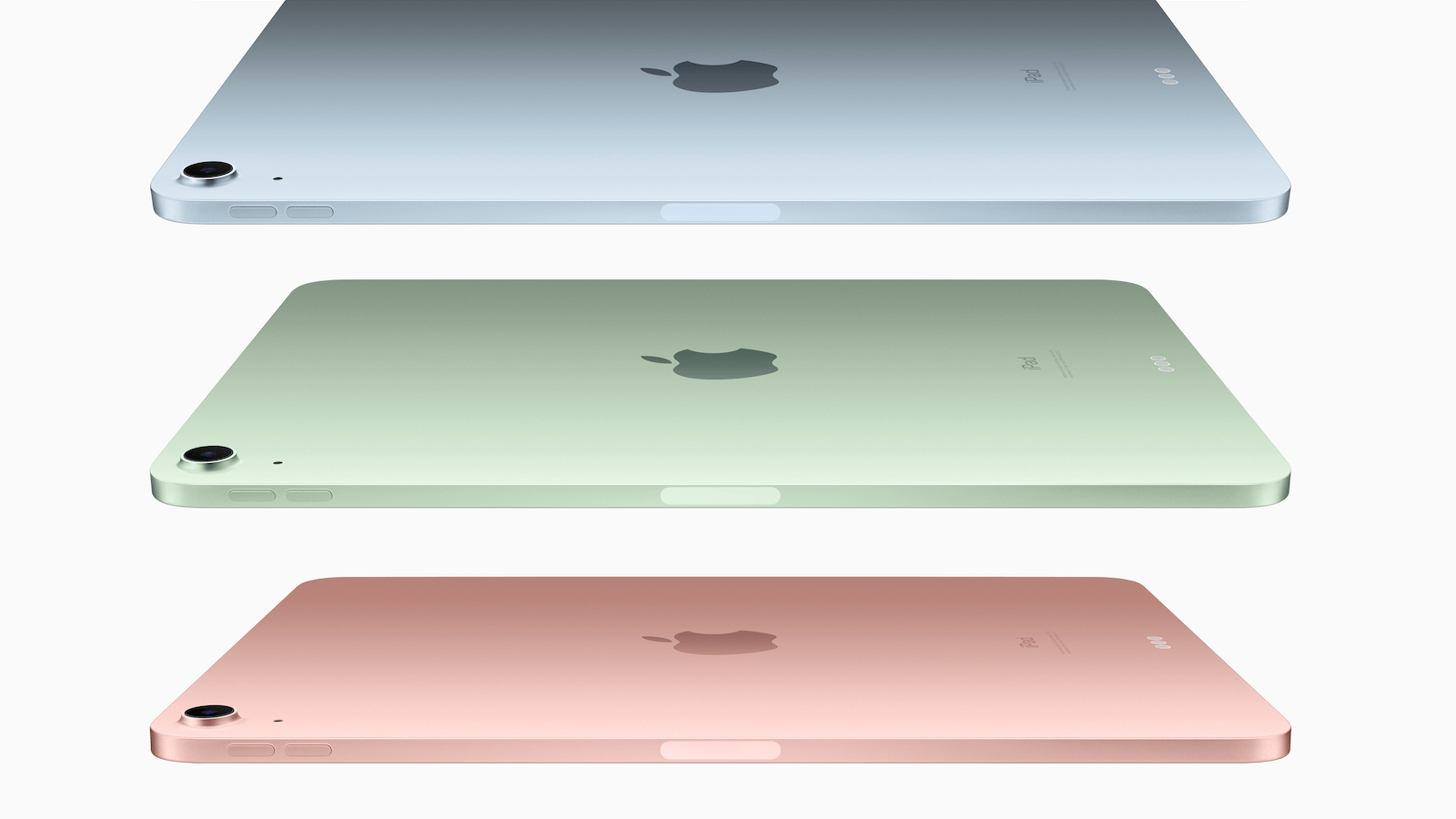 Дизайн iMac 2021. 3 цвета iPad Air. Дизайн iMac 2021. 3 цвета iPad Air. Фото.