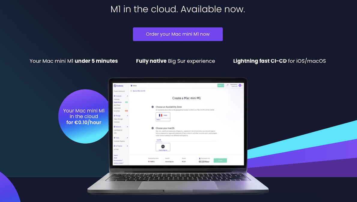 Аренда Mac mini на M1. Платите 12 центов в час и пользуетесь компьютером на базе процессора M1 по удалённому соединению. Аренда Mac mini на M1. Платите 12 центов в час и пользуетесь компьютером на базе процессора M1 по удалённому соединению. Фото.