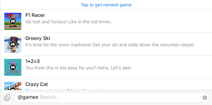 Бот с играми Telegram. В игры из @gamee можно играть с друзьями. Бот с играми Telegram. В игры из @gamee можно играть с друзьями. Фото.
