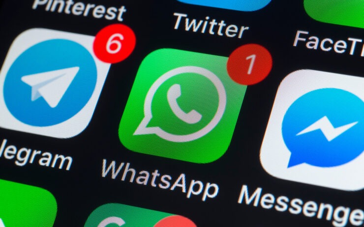 Непринятие нового соглашения WhatsApp лишит вас возможности его использовать. Фото.