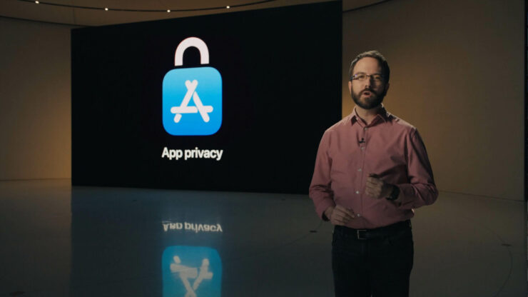 Какие данные собирает Apple. Apple требует, чтобы разработчики не собирали данные пользователей, но при этом позволяет себе это делать. Фото.