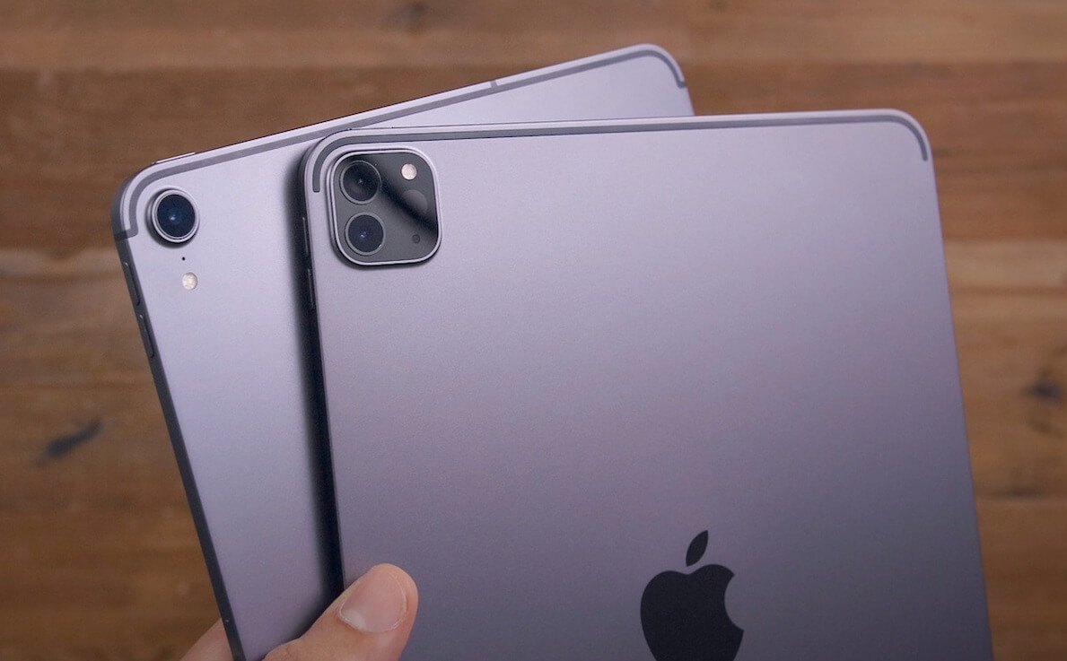 iPad Pro 2021 не будет отличаться от предыдущей модели внешне, но аппаратно это будет совершенно другое устройство. Фото.