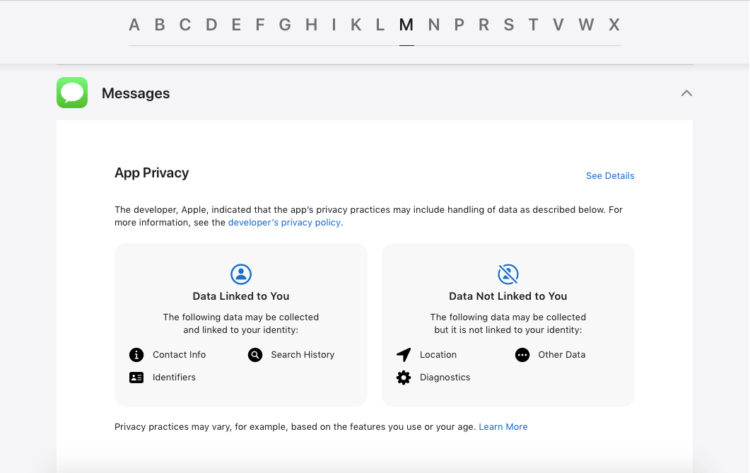 Чем iOS лучше Android. Ярлыки конфиденциальности собственных приложений Apple содержат не всю информацию. Такого мнения придерживаются в WhatsApp. Чем iOS лучше Android. Ярлыки конфиденциальности собственных приложений Apple содержат не всю информацию. Такого мнения придерживаются в WhatsApp. Фото.