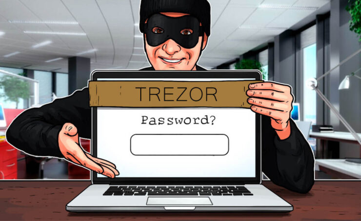 Пострадавший хотел скачать в App Store приложение Trezor, а наткнулся на подделку. Фото.