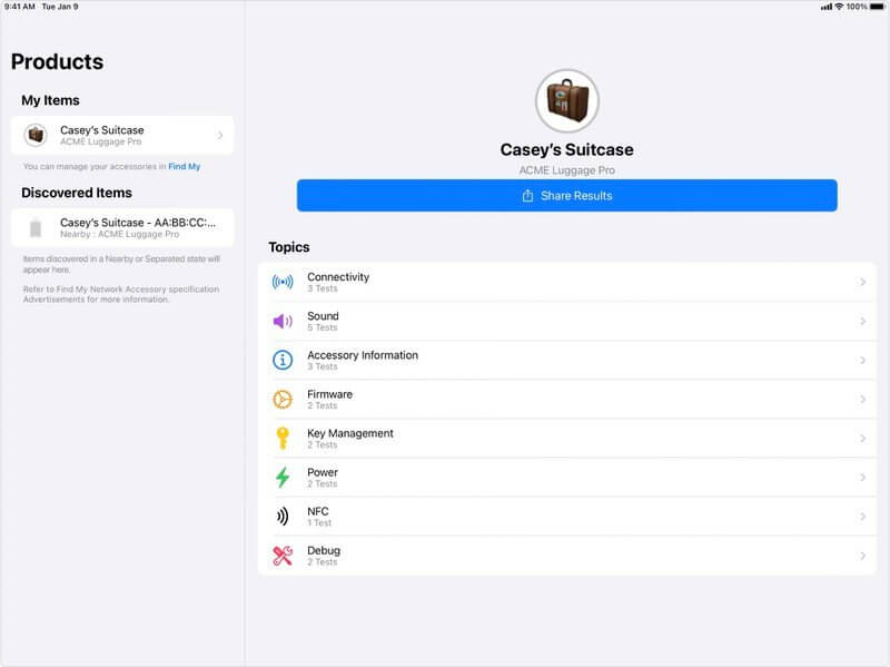 Приложение Find My Certification Asst. предлагает довольно широкий спектр условий для тестирования. Фото.