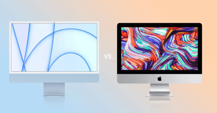 Правда ли он такой крутой? Сравнение нового iMac M1 и iMac 21.5. Правда ли он такой крутой? Сравнение нового iMac M1 и iMac 21.5. Фото.