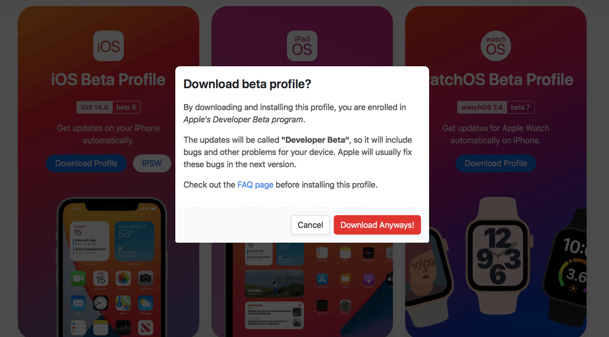 Как откалибровать батарею iPhone. Бета-профиль разработчиков доступен всем желающим. Фото.