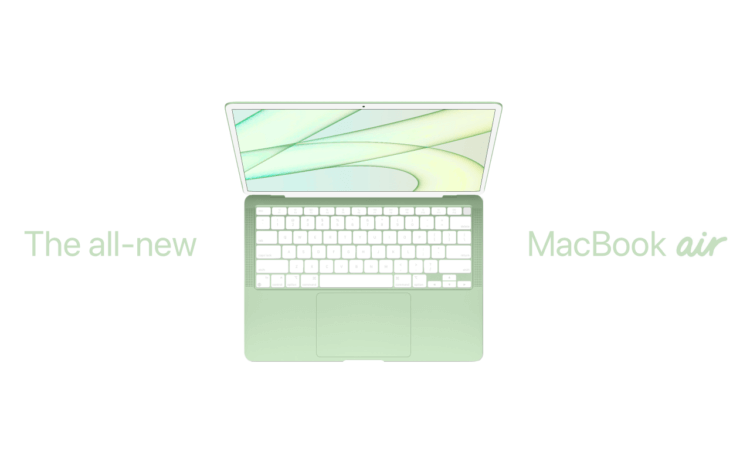 Вы не узнаете новый MacBook Air 2021. Фото.