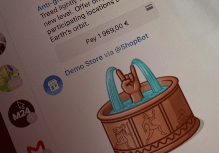 Скоро в Telegram можно будет покупать товары. Зачем это нужно. Фото.