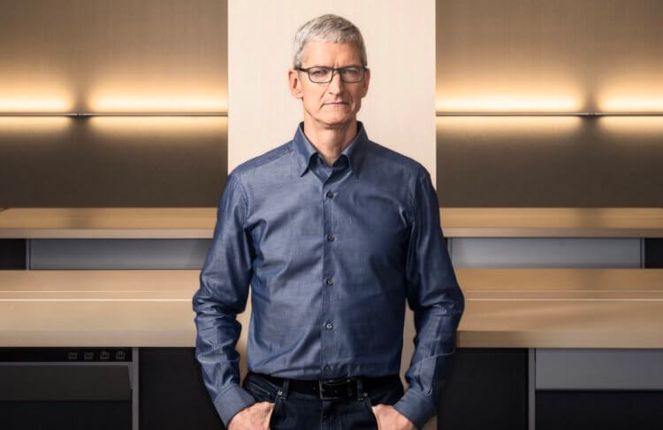 Тим Кук не собирается оставаться в Apple ещё 10 лет. Фото.