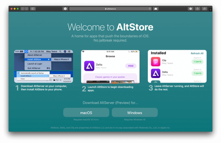 На iOS есть альтернативные магазины приложений, хоть и неофициальные. Фото.