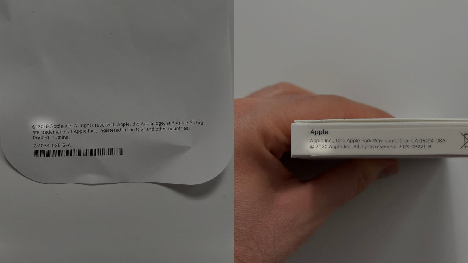 Почему нам пришлось ждать AirTag целых 2 года. Некоторые из AirTag, которые приходят покупателям, датированы 2019 годом! Почему нам пришлось ждать AirTag целых 2 года. Некоторые из AirTag, которые приходят покупателям, датированы 2019 годом! Фото.