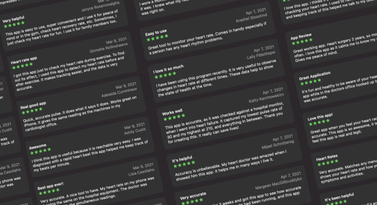 Apple начала бороться с фейковыми отзывами и оценками, но пока результата что-то не видно. Фото.