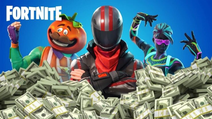 Сколько денег приносит Fortnite. Fornite — наиболее успешная игра в истории Epic Games. Фото.