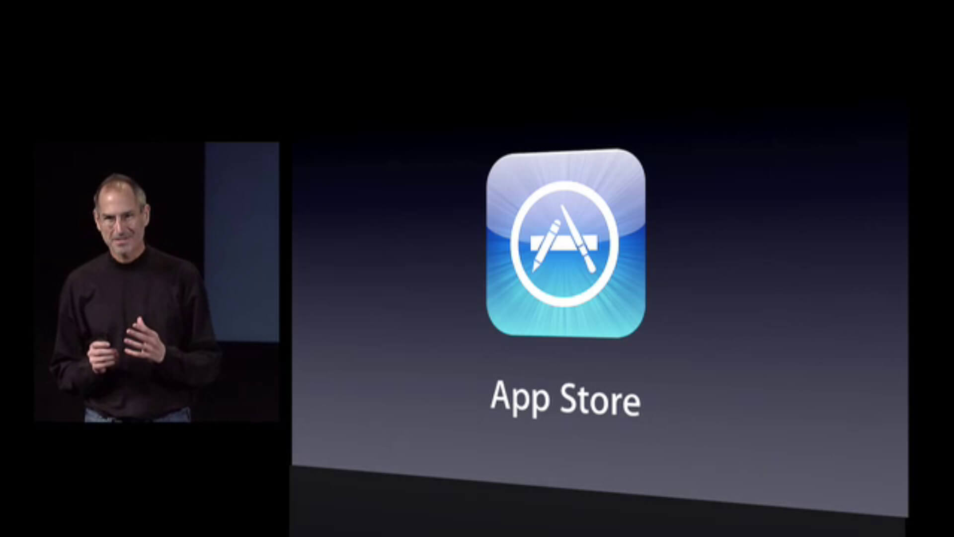 Как создавался App Store. Стив Джобс анонсирует появление App Store. Как создавался App Store. Стив Джобс анонсирует появление App Store. Фото.