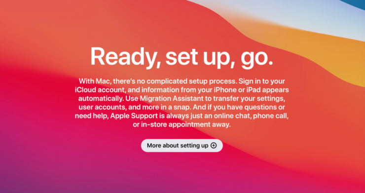 Как настроить новый Mac. Настроить новый Mac проще, чем любой другой компьютер. Фото.