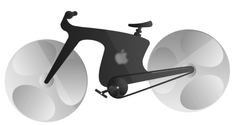 Если у Apple есть проект электрокара, то почему бы не быть проекту байка? Фото.