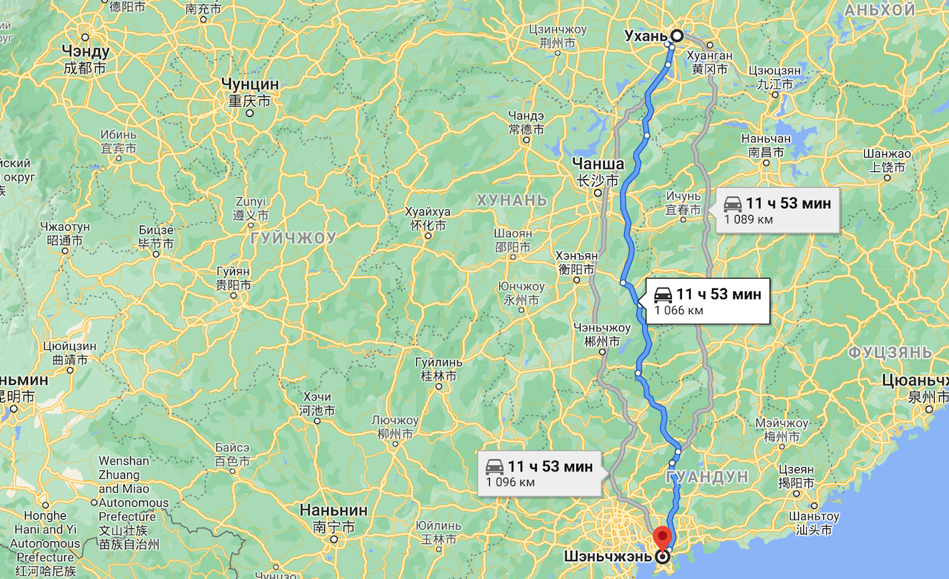 Где находятся заводы Apple. Своевременный локдаун провинции Хубэй не дал вирусу дойти до мест, где располагаются основные сборочные линии Apple. Фото.