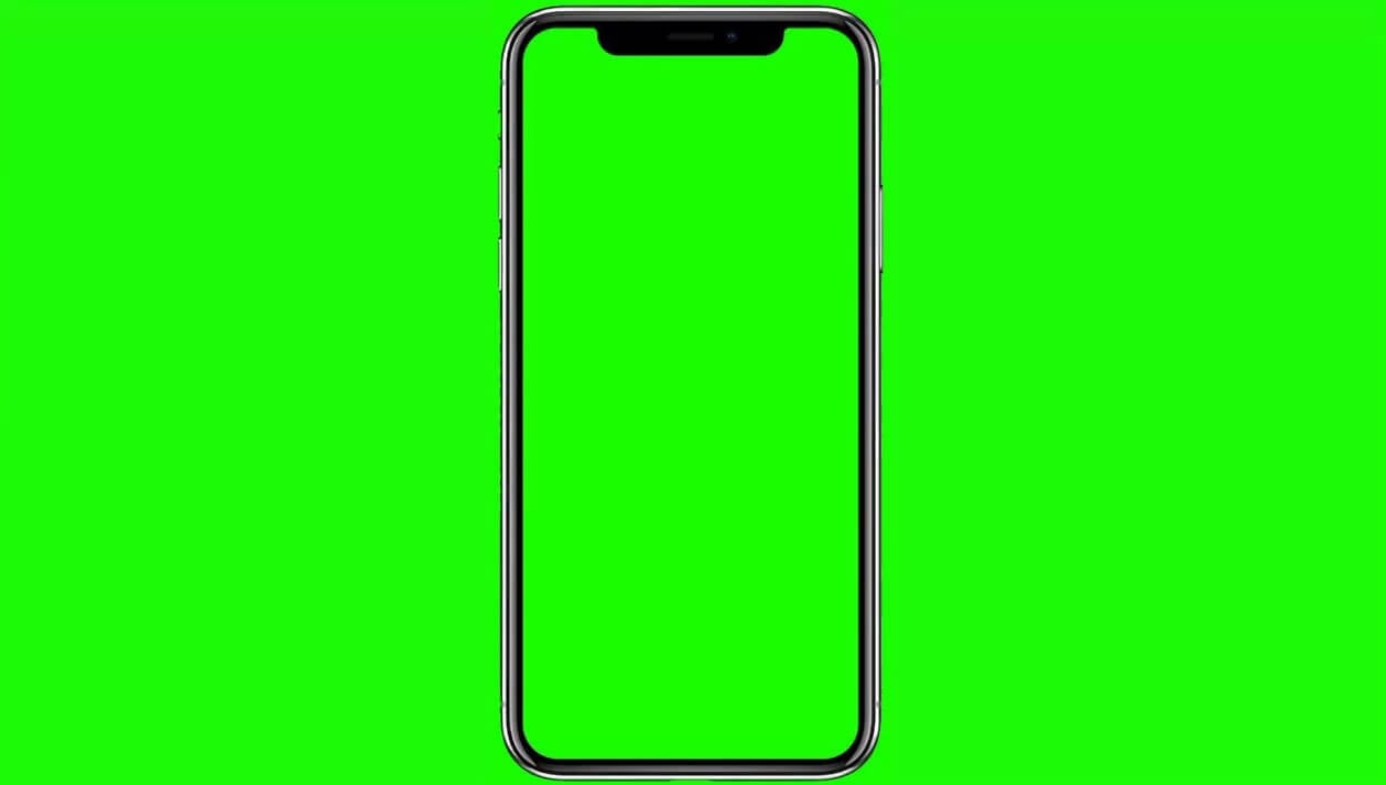 Зеленый фон на экран телефона