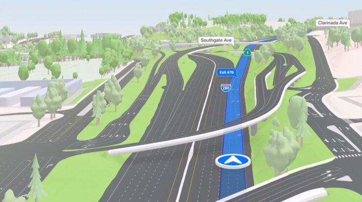 Apple Maps в iOS 15. Apple Maps теперь не узнать, но к лучшему ли это? Фото.