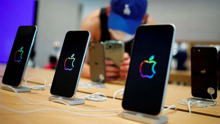 Продажи iPhone 13 начнутся через неделю после презентации, то есть либо 13, либо 20 сентября. Фото.