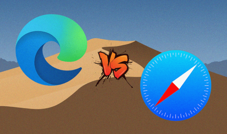 Что вы выберете: Edge или Safari? Фото.