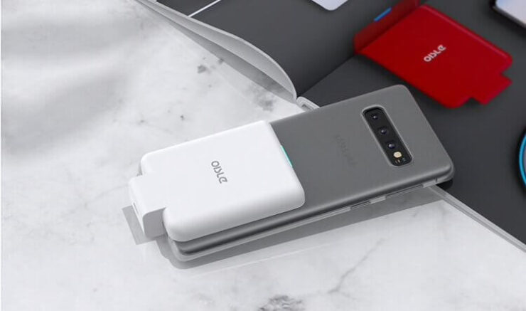 Аналог MagSafe-аккумулятора. Аккумулятор OISLE крепится вот так. Фото.