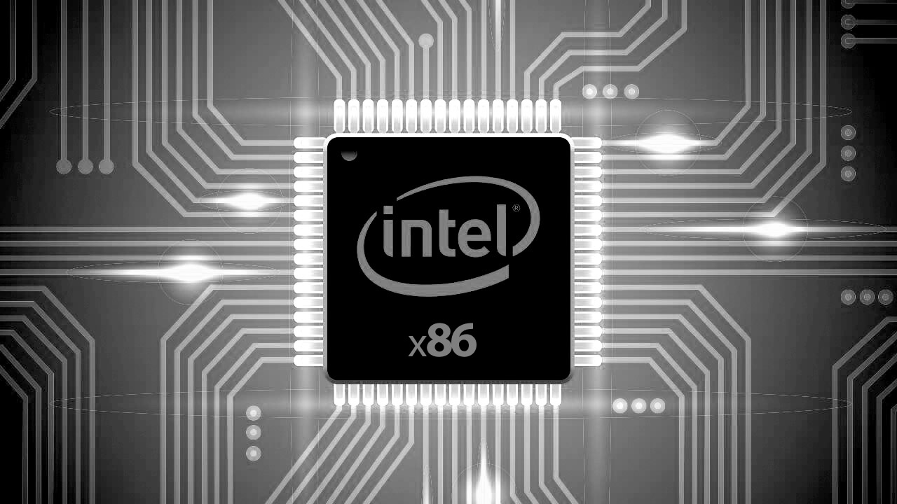 Все процессоры Intel сейчас построены на базе архитектуры x86. Фото.