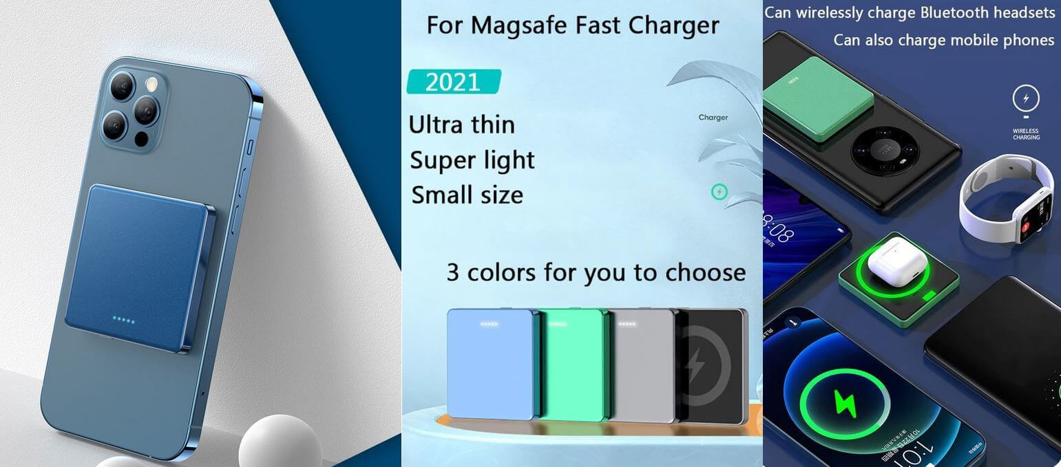 Внешний аккумулятор для Magsafe. Аналог, который дешевле оригинала от Apple в несколько раз. Фото.
