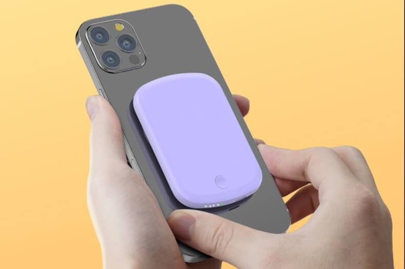 Это один из самых недорогих аккумуляторов. У него есть кнопка активации. Фото.