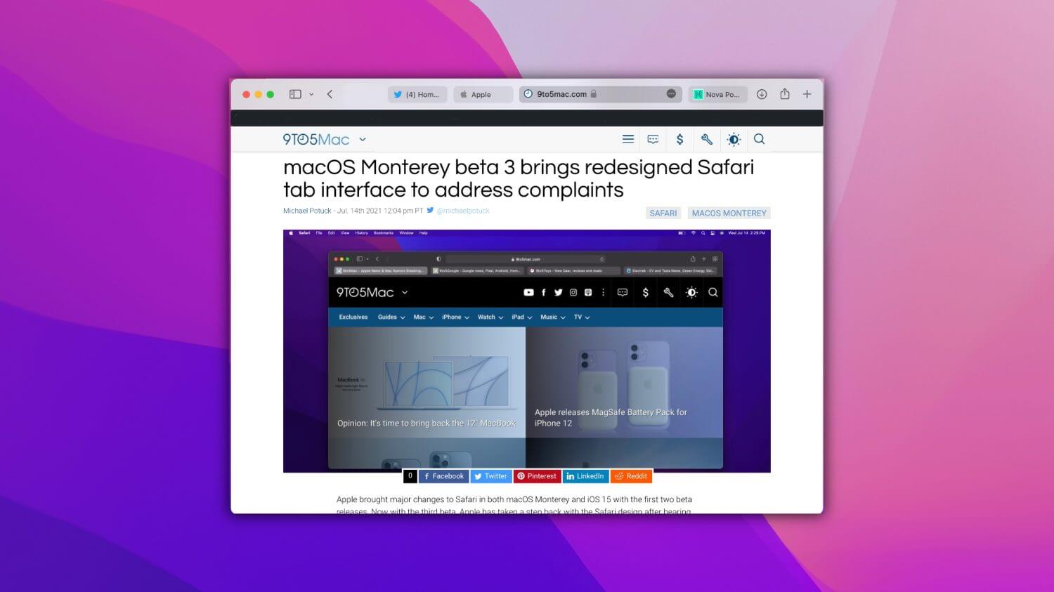 Safari уже 18 лет, и Apple явно знает, как развивать свой браузер. Фото.