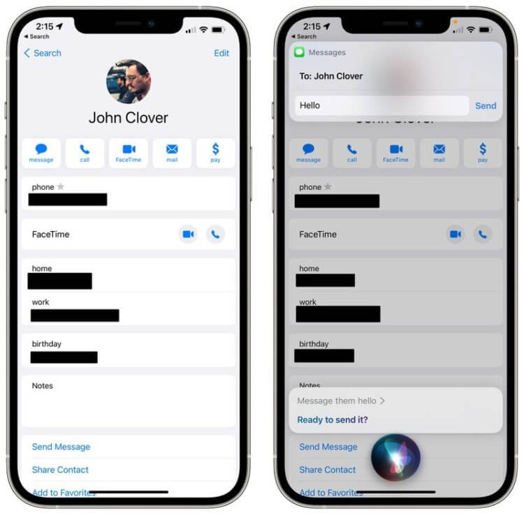 Как изменится Siri. Siri будет понимать, к какому контакту вы обращаетесь. Как изменится Siri. Siri будет понимать, к какому контакту вы обращаетесь. Фото.
