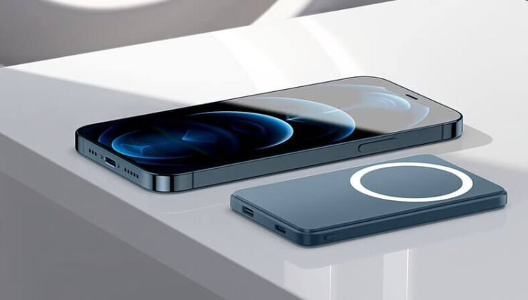 Купить аналог MagSafe Battery Pack. На пресс-фото этот аккумулятор выглядит тоньше, чем на самом деле, но это не делает его хуже. Купить аналог MagSafe Battery Pack. На пресс-фото этот аккумулятор выглядит тоньше, чем на самом деле, но это не делает его хуже. Фото.