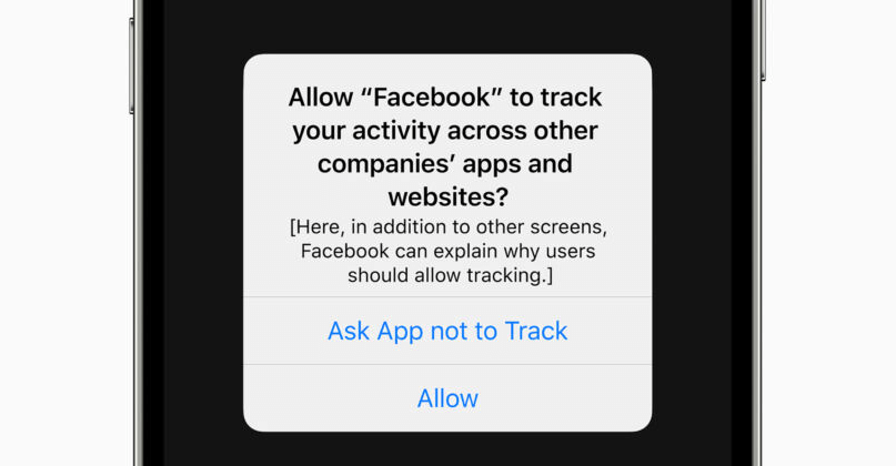 Facebook против Apple. Apple потребовала от разработчиков спрашивать у пользователей разрешения на слежку. Но это ещё не самое страшное. Фото.