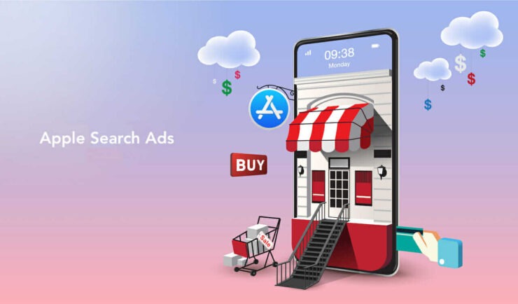 Реклама в App Store. Сейчас Apple зарабатывает на рекламе только в App Store. Но со временем источники заработка могут разрастись. Фото.